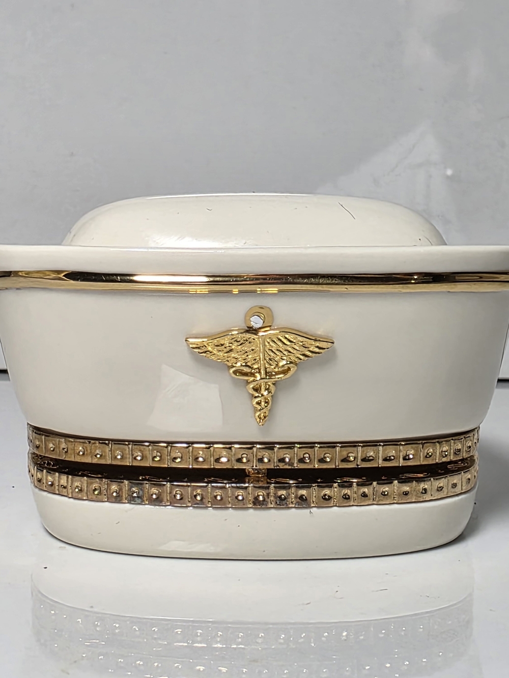 Nurse Music Box Ardleigh Elliott Nurse Cap Porcelain RN Collectible Gift 2006